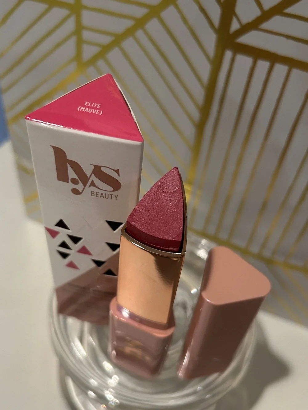 ✨ LYS Beauty Higher Standard Cream Glow Blush Stick | Elite Mauve | new in box